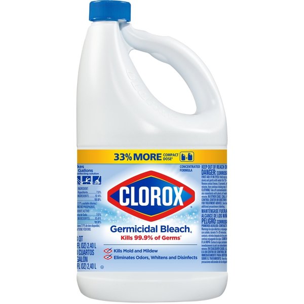 Clorox Regular Scent Germicidal Bleach 81 oz 32293